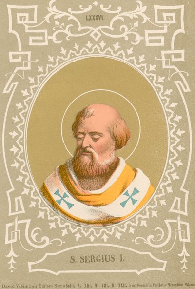 S Sergius I de European School
