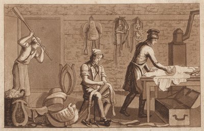 Saddlers (litho) de European School