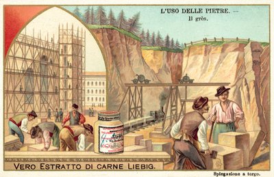 Arenito (chromolitho) de European School