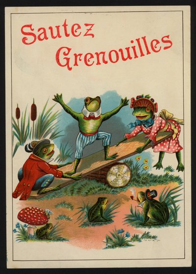 Jump Frogs (cor litho) de European School