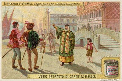 Shylock, Bassanio e Antonio de European School