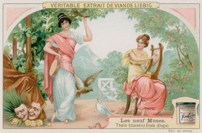 Thalia (comédia) e Erato (elegia) de European School