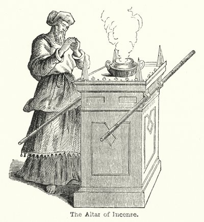 O Altar de Incenso (gravura) de European School