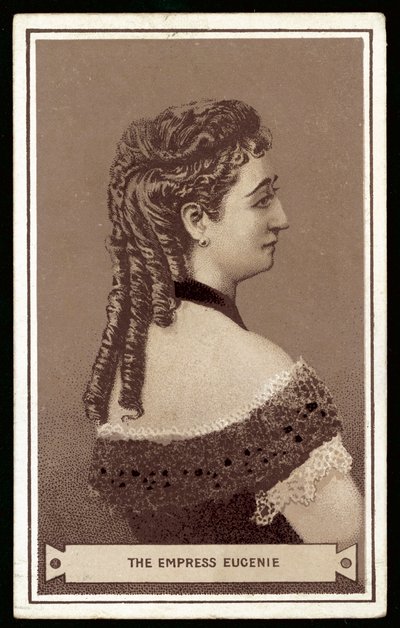 A Imperatriz Eugenie (litho) de European School
