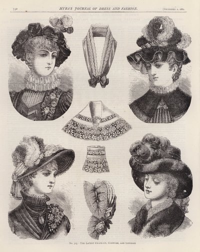 Os chapéus, penteados e lingerie mais recentes de European School