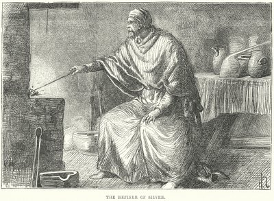 O refinador de prata (gravura) de European School