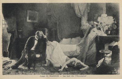 A lei de honra (litografia) de European School
