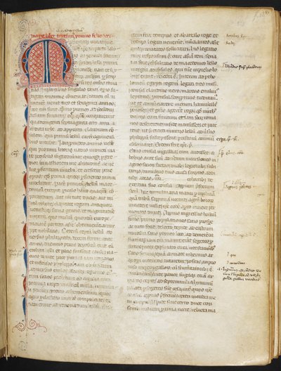 Tito Lívio, Ab Urbe condita (o "Codex Aginnensis"), f.223r, c.1325-29 (códice em pergaminho) de European School
