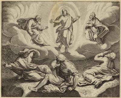Transfiguração de Jesus Cristo (gravura) de European School