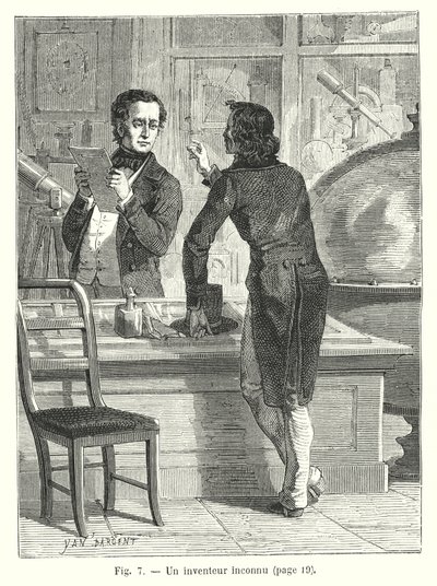 Um inventor desconhecido (gravura) de European School