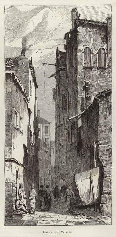 Uma rua de Veneza de European School