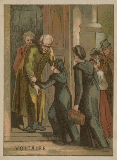 Voltaire, escritor e filósofo francês de European School