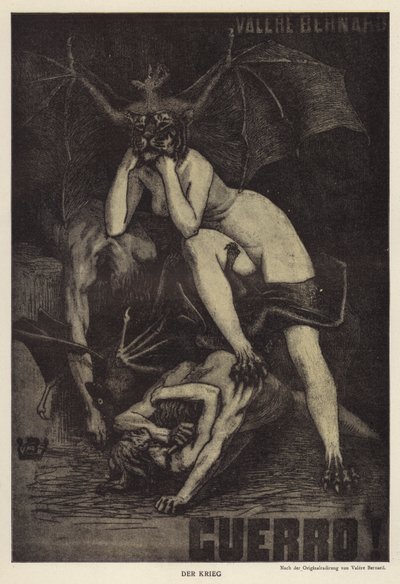 Guerra (litho) de European School