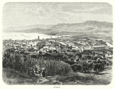 Zurique (gravura) de European School