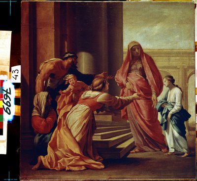 A Apresentação da Bem-Aventurada Virgem Maria de Eustache Le Sueur