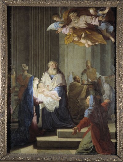 A apresentação no Templo de Eustache Le Sueur
