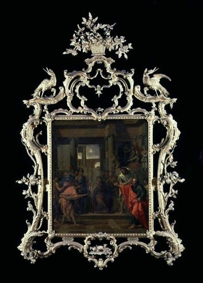 Dois Filósofos em disputa diante de um Imperador de Eustache Le Sueur
