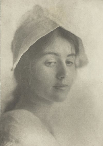 Um chefe de estudo, c. 1899. de Eva Watson Schutze