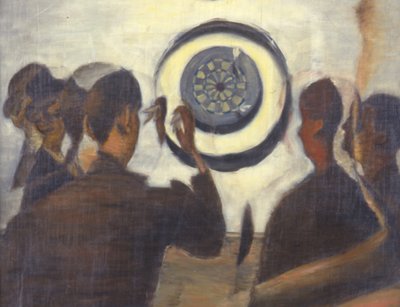 Tabuleiro de dardos de Evan John Walters