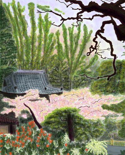 Jardim japonês de Evan Sklar