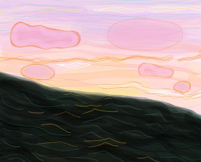 Oceano ao anoitecer de Evan Sklar