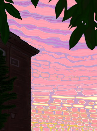 setembro, 6 AM, 7 street (arte digital) de Evan Sklar
