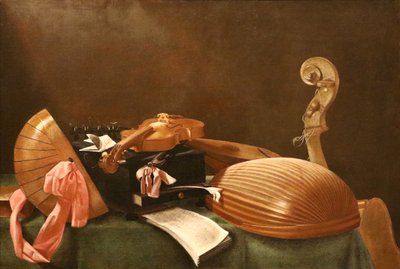 Italiano: Strumenti musicali Instrumentos musicais de Evaristo Baschenis