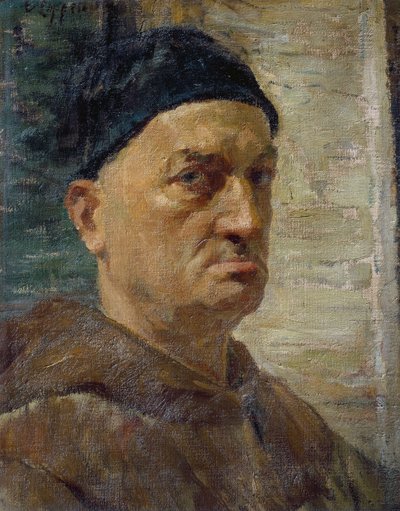 Autorretrato (óleo sobre tela) de Evaristo Cappelli