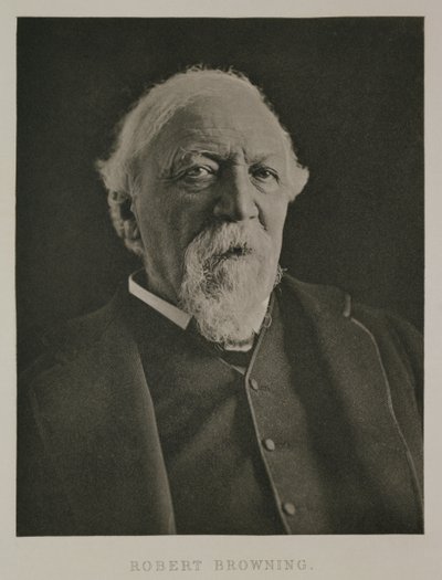 Retrato de Robert Browning (1812-1889), c.1889 de Eveleen Myers