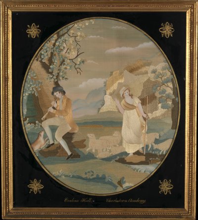 A Pastora dos Alpes, c. 1812. de Evelina Hull