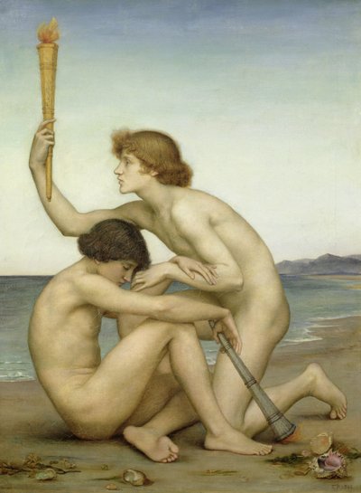 Fósforo e Hesperus, 1881 de Evelyn De Morgan