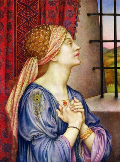 O prisioneiro, 1907-08 de Evelyn De Morgan