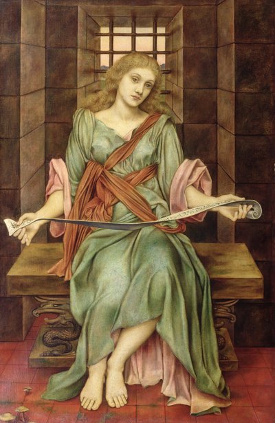 Casa da Prisão da Alma, 1888 de Evelyn De Morgan