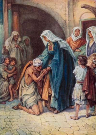 Os presentes que Dorcas deu (cor litho) de Evelyn Stuart Hardy