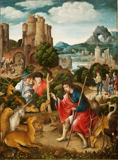 Cena da vida de São Roque, 1517. de Everaert Orley