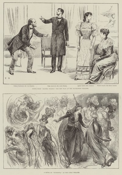 Artes Cênicas em Londres de Everard Hopkins
