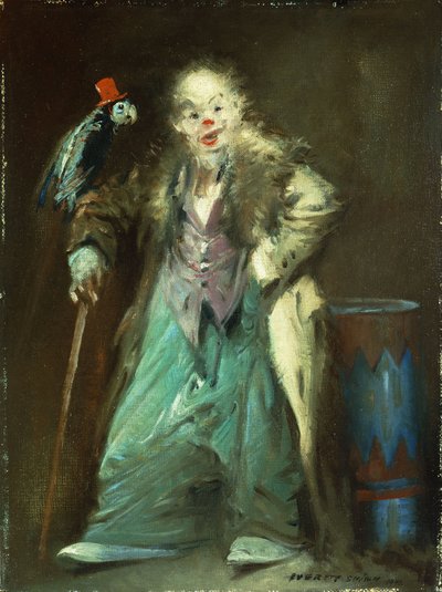 Palhaço da Polly de Everett Shinn