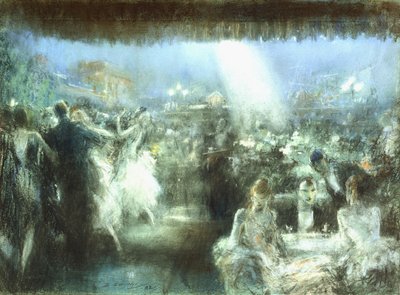 Café no terraço de Everett Shinn