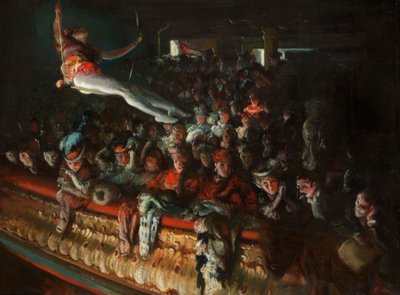 O Hipódromo, Londres de Everett Shinn