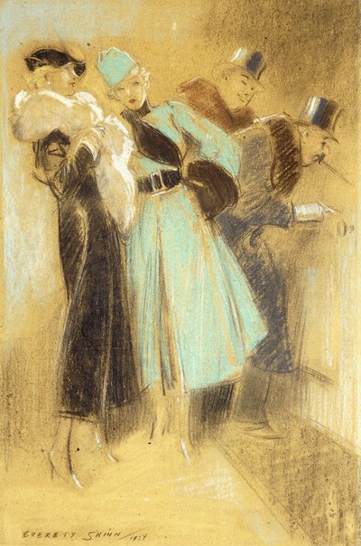 Na pior das hipóteses, vamos ver as suas gravuras de Everett Shinn