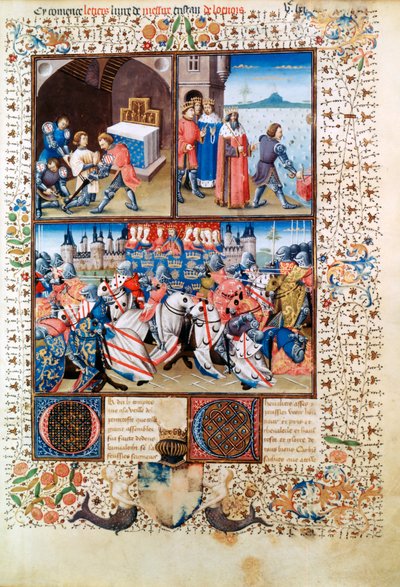 Galahad e Camelot, 1463 de Evrard d