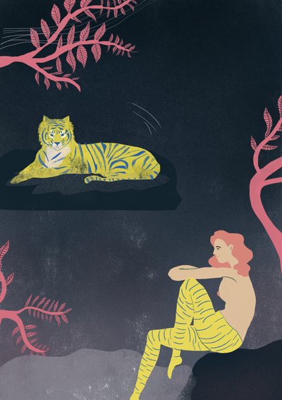 Eu e meu tigre de Ewelina Skowronska