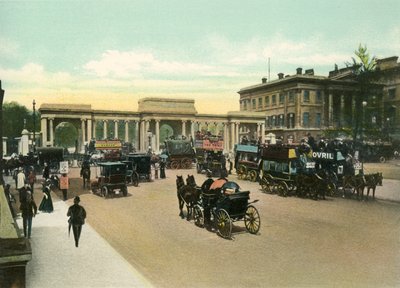 Hyde Park Corner, c1900s. de Eyre and Spottiswoode