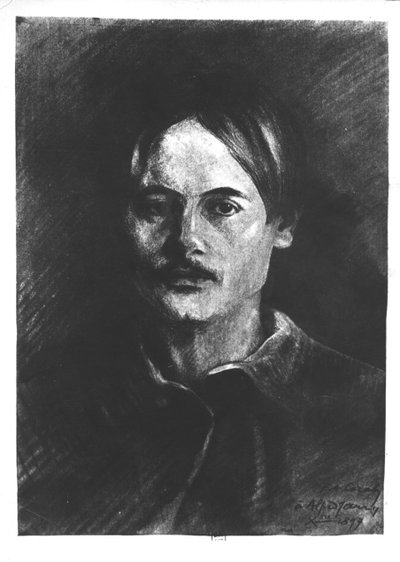 Retrato de Alfred Jarry (1873-1907) 1899 de F.A. Cazals