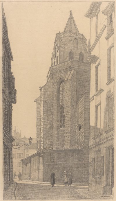 Abside de St.-Didier, Avignon de F.L. Griggs