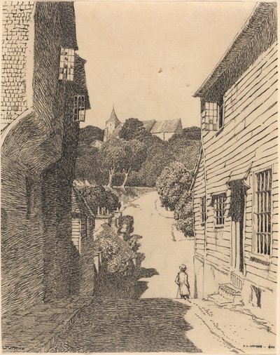 Igreja de St. Anne de Southover de F.L. Griggs