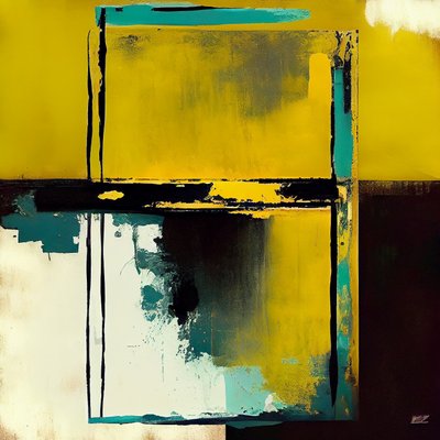 Abstrato minimalista, ideias de decoração de parede modernas para a sala de estar, impressões de arte de F. Abderrahim