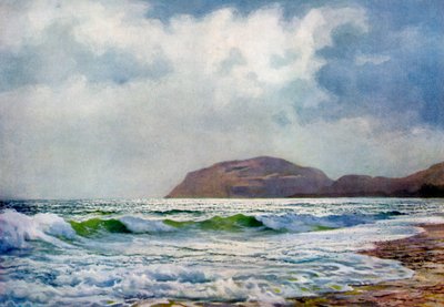 Um dia tempestuoso perto de Llandudno, país de Gales, 1924-1926 de F. C. Varley