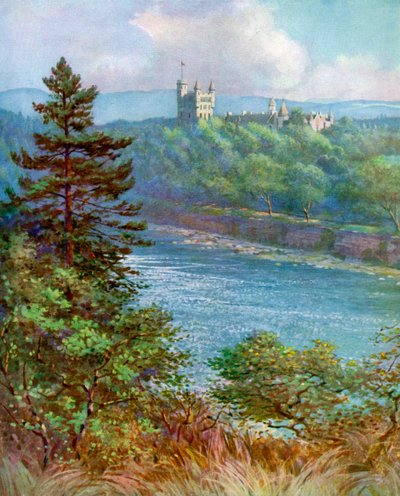 Castelo de Balmoral, Aberdeenshire, Escócia, 1924-1926. de F. C. Varley