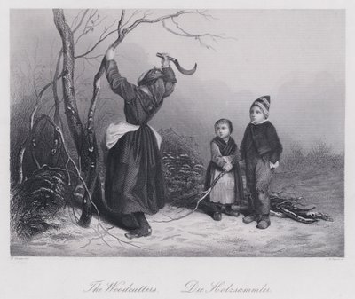 Os Lenhadores (gravura) de F. Grenier